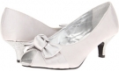 Silver Satin Bouquets Raleigh for Women (Size 8.5)