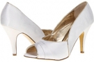 Ivory/Light Gold Satin Bouquets Stella for Women (Size 6.5)