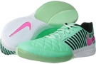Green Glow/Black/Pink Foil Nike Lunargato II for Men (Size 13)