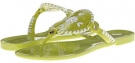 Lime/White Jack Rogers Georgica Jelly for Women (Size 9)