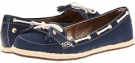 Navy Canvas Sebago Priscilla Ballet for Women (Size 7.5)