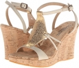 Ivory/Gold Cordani Weasy for Women (Size 7)