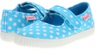 Turquoise Polka Dots Cienta Kids Shoes 56088 for Kids (Size 12)