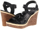 Black Burnished Christin Michaels Faizah for Women (Size 9.5)