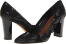 Black Ornate Suede Donald J Pliner Bonita for Women (Size 9.5)