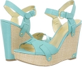 Blue Turquoise Ivanka Trump Hollyann for Women (Size 6.5)