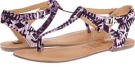 Della Purple Print BC Footwear Would If I Could for Women (Size 7)