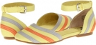 Yellow Multi BC Footwear Writings On The Wall for Women (Size 7.5)