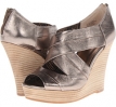 Pewter/Stacked Bottom Seychelles Risky Business for Women (Size 9)