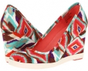 Coral Print Seychelles Alright With Me for Women (Size 6)