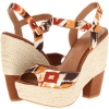 Whiskey Print Seychelles Current for Women (Size 10)