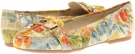 Yellow Multi Floral Croc Anne Klein 7Sadya for Women (Size 6)