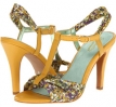 Yellow Floral Seychelles Do What Ya Like for Women (Size 7.5)