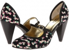 Black Floral Seychelles Cheeky for Women (Size 8.5)