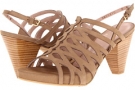 Tan Nubuck Stuart Weitzman Rollover for Women (Size 9.5)