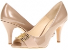 Latte Pearl Patent Leather Isola Dore II for Women (Size 8.5)