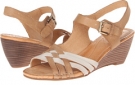 Corda Tan/Light Taupe Leather Naya Fausta for Women (Size 6)