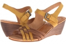 Hot Mustard/Coffee Bean Leather Naya Fausta for Women (Size 6.5)