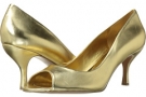 Gold Metallic 2 Nine West Quinty for Women (Size 10.5)