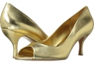 Gold Metallic 2 Nine West Quinty for Women (Size 7)