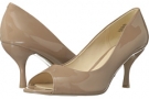 Taupe Patent Nine West Quinty for Women (Size 7.5)