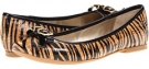 Zebra Cork Laminated Cork/Patent Leather Sofft Nalda for Women (Size 11)