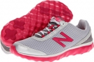 Silver/Pink New Balance WW695v2 for Women (Size 6)