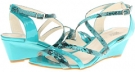 Teal Patent Romantic Soles Zelah for Women (Size 6.5)