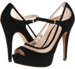 Black Suede/Nude Mesh Pour La Victoire Ana for Women (Size 10)