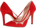 Red Suede Mesh Pour La Victoire Chantel for Women (Size 9)