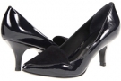 Black Foil Cloudy Patent Kid Suede Pour La Victoire Jasmin for Women (Size 8)