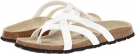 White Patent Betula Licensed by Birkenstock Vinja BF for Women (Size 7)