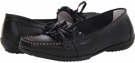 Black Leather Kid Express Lacey for Kids (Size 11)