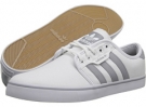 White/Mid Grey/White adidas Skateboarding Seeley for Men (Size 14)