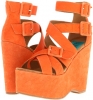 Orange Borello Lamb Fugu Malibu Hanlow for Women (Size 8)