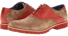 Vicuna Suede/Ketchup Rockport Ledge Hill Saddle for Men (Size 8)