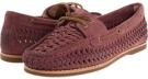 Plum Frye Quincy Woven Boat for Women (Size 9.5)