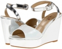 Silver/White Luichiny Paul Let for Women (Size 9)