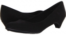 Black Suede UNIONBAY Jenna Kitten Heels for Women (Size 10)