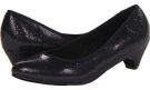 Black Glitter UNIONBAY Jenna Kitten Heels for Women (Size 7)