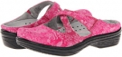 Pink Glitter Klogs Caramie for Women (Size 6)