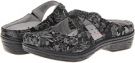 Black Glitter Klogs Caramie for Women (Size 9)