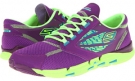 Purple/Green SKECHERS Performance GO Bionic Ride for Women (Size 8.5)