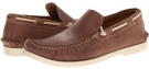 Brown Leather Lumiani International Collection Watson for Men (Size 11.5)