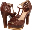 Dark Brown Frye Kara Woven T for Women (Size 8.5)