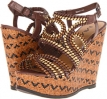 Brown Multi MIA Evelyn for Women (Size 6.5)