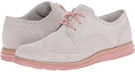 Carrara Suede/Blush Cole Haan LunarGrand Wing Tip for Women (Size 6)