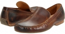 Tan Antique Pull Up Frye Lewis Venetian for Men (Size 7.5)