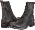 Black Stone Wash Frye Rogan Tall Lace Up for Men (Size 10)