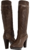 Taupe Antique Pull Up Frye Mimi Scrunch Boot for Women (Size 8.5)